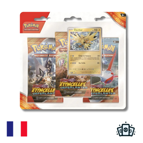 Tripack Pokémon FR EV8 – Etincelles Déferlantes