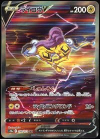 Raikou V 218/172 SW s12a JP Pokemon