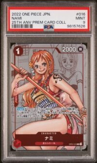 Nami OP01-016 - PSA 9 - One Piece : 25th Anniversary Edition