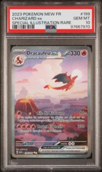 PSA 10 Dracaufeu ex 199/165 - Pokémon EV3.5 : 151 - Français