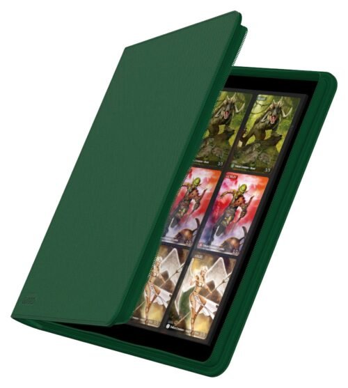 Ultimate Guard Zipfolio 480 - 24-Pocket XenoSkin (Quadrow) - Vert – Image 2