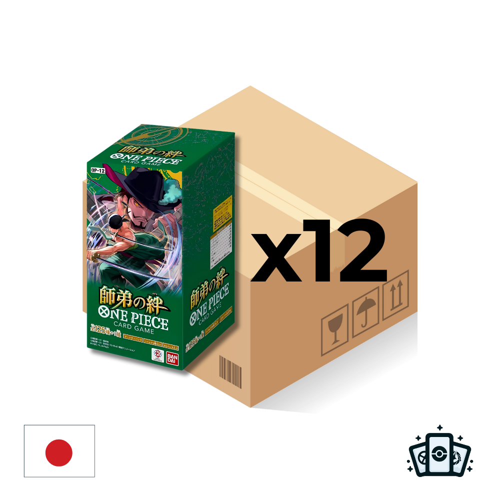Case One Piece OP12 : Bonds of Master and Disciple - JP