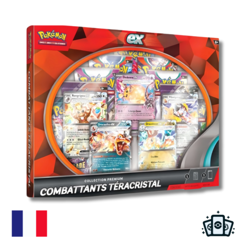 Coffret Collection Premium Combattants Téracristal Pokémon Ecarlate et Violet - FR