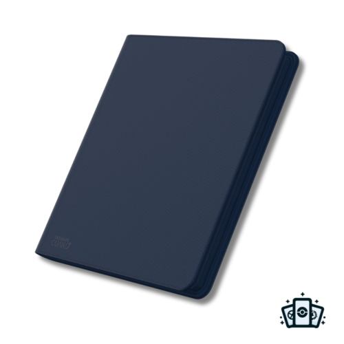 Ultimate Guard Zipfolio 480 - 24-Pocket XenoSkin (Quadrow) - Bleu