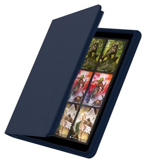 Ultimate Guard Zipfolio 480 - 24-Pocket XenoSkin (Quadrow) - Bleu – Image 2