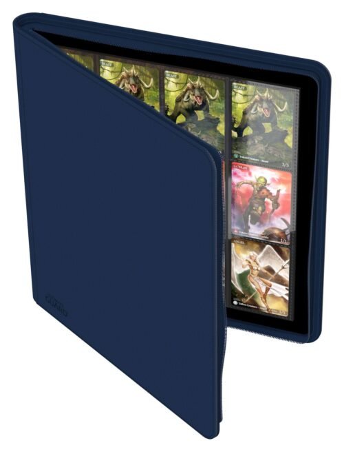 Ultimate Guard Zipfolio 480 - 24-Pocket XenoSkin (Quadrow) - Bleu – Image 3