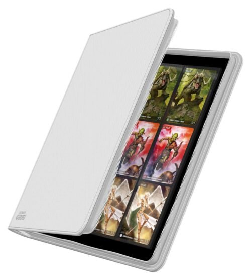 Ultimate Guard Zipfolio 480 - 24-Pocket XenoSkin (Quadrow) - Blanc – Image 2