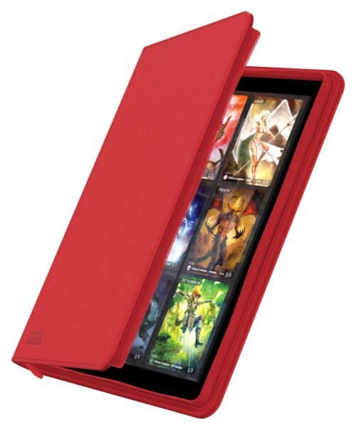 Ultimate Guard Zipfolio 360 - 18-Pocket XenoSkin - Rouge – Image 2