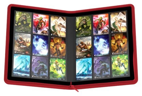 Ultimate Guard Zipfolio 360 - 18-Pocket XenoSkin - Rouge – Image 3