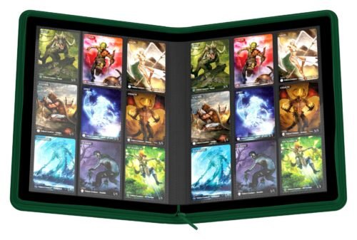 Ultimate Guard Zipfolio 360 - 18-Pocket XenoSkin - Vert – Image 3
