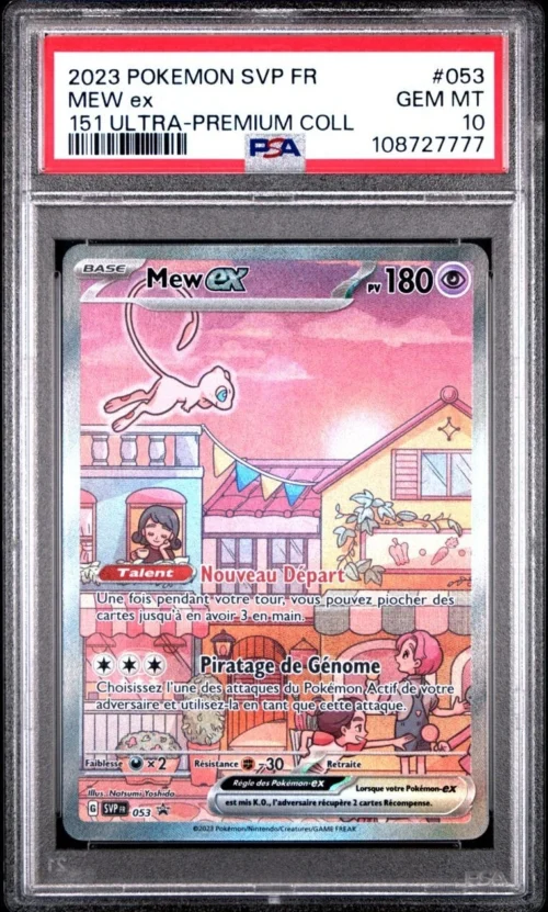 PSA 10 Mew Promo 053 - Pokémon EV3.5 : 151 - FR