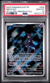 PSA 10 Mewtwo Promo 052 - Pokémon EV3.5 : 151 - FR