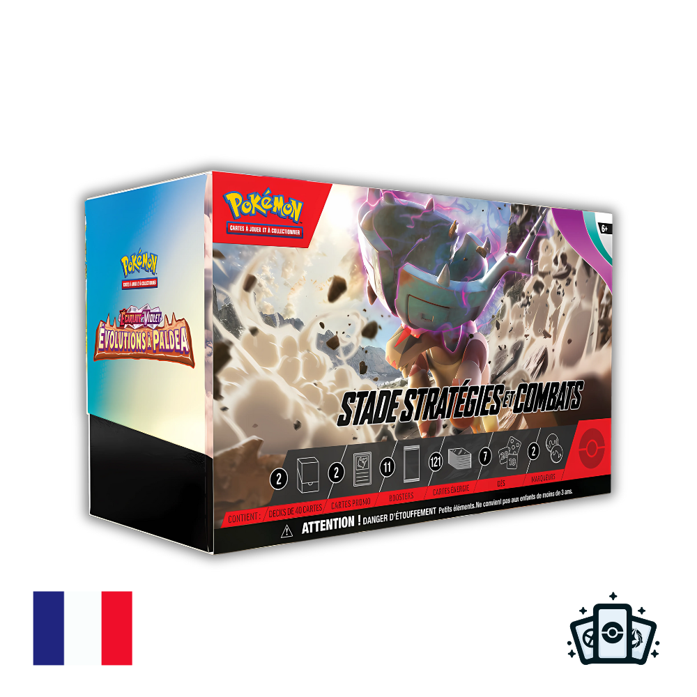 Stade Stratégies et Combats EV2 Evolutions à Paldea