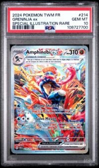 PSA 10 Amphinobi ex 214/167 - Pokémon EV6 : Mascarade Crépusculaire - FR