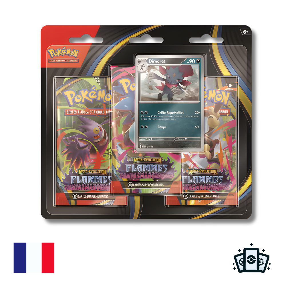 Tripack Dimoret ME2 Flammes Fantasmagoriques