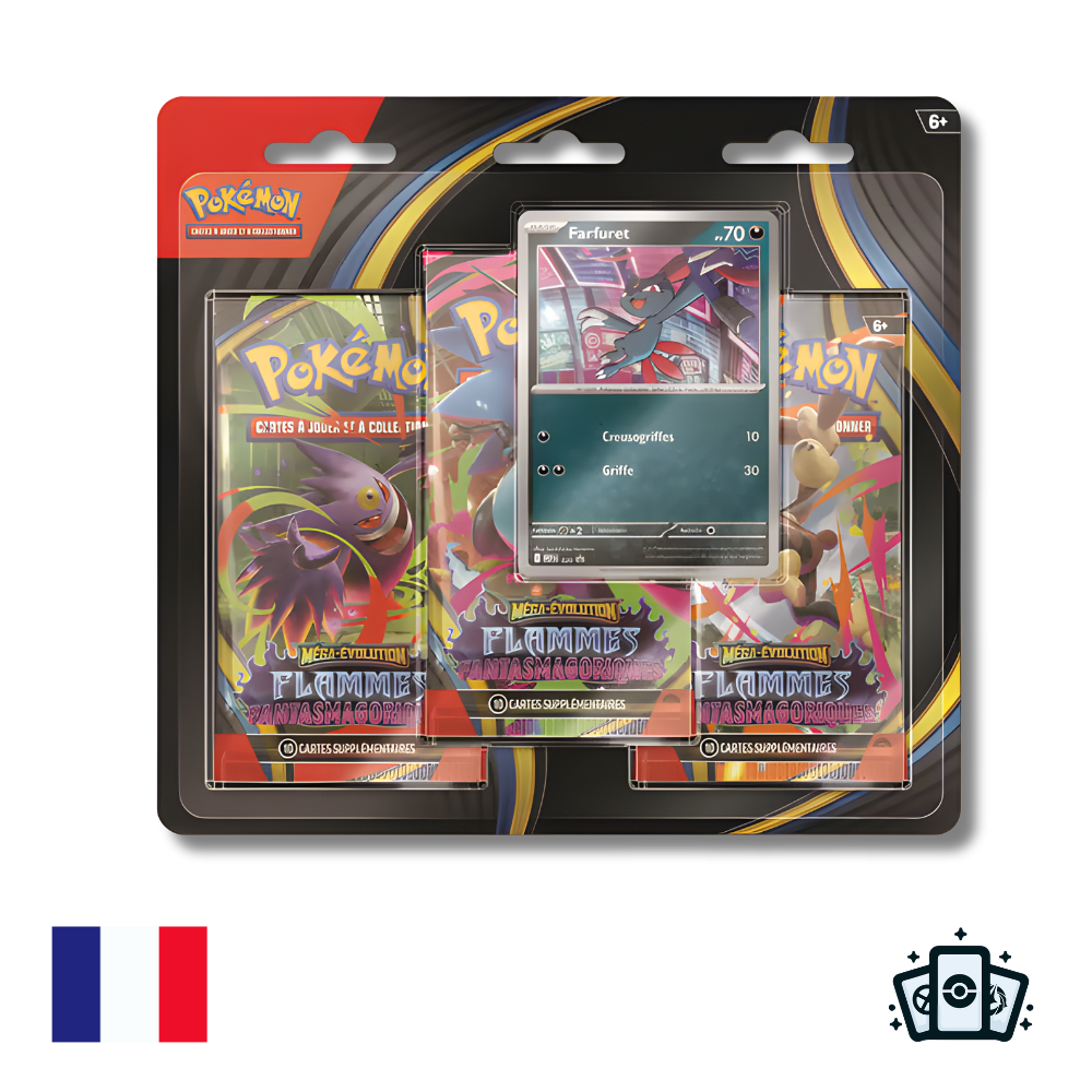 Tripack Farfuret ME2 Flammes Fantasmagoriques