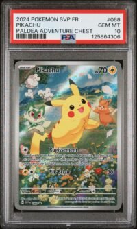 PSA 10 Pikachu 088 Pokémon Promo : Aventures à Paldea - Français