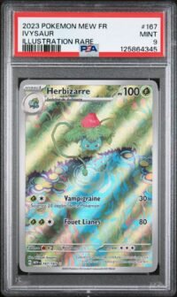 PSA 9 Herbizarre 167/165 Pokémon EV3.5 : 151 - Français