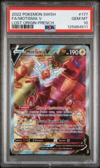 PSA 10 Motisma V 177/196 Pokémon EB11 : Origine Perdue - Français