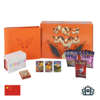 Pokemon TCG Eevee GX Gift Box Binder Collection Flareon Simplified Chinese