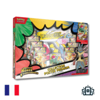 Coffret Poster Premium Méga-Lucario Pokémon ME2.5 _ Héros Transcendants - Français