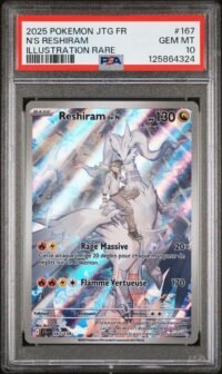 PSA 10 Reshiram 167/159 Pokémon EV9 : Aventures Ensemble - Français