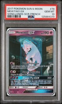 PSA 10 Mewtwo Gx 78/73 Pokémon SL3.5 : Légendes Brillantes - Français