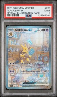 PSA 9 Alakazam ex 201/165 Pokémon EV3.5 : 151 - Français