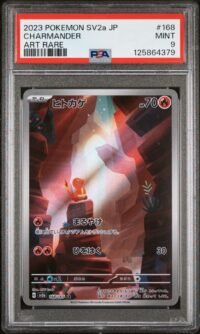 PSA 9 Charmander 168/165 Pokémon sv2a : 151 - Japanese