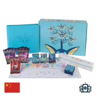 Pokemon TCG Eevee GX Gift Box Binder Collection Vaporeon Simplified Chinese