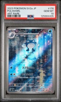 PSA 10 Poliwhirl 176/165 Pokémon sv2a : 151 - Japanese