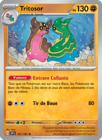 Tritosor 107/252 Pokémon EV08 : Étincelles Déferlantes - Français