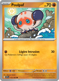 Poulpaf 112/252 Pokémon EV08 : Étincelles Déferlantes - Français