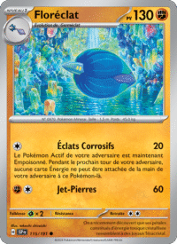 Floréclat 115/252 Pokémon EV08 : Étincelles Déferlantes - Français