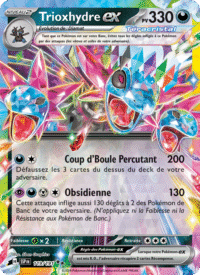 Trioxhydre-ex 119/252 Pokémon EV08 : Étincelles Déferlantes - Français