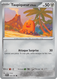 Taupiqueur d'Alola 122/252 Pokémon EV08 : Étincelles Déferlantes - Français