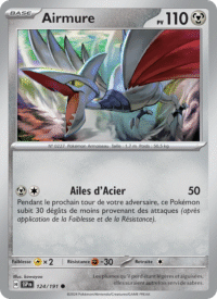 Airmure 124/252 Pokémon EV08 : Étincelles Déferlantes - Français