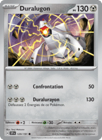 Duralugon 129/252 Pokémon EV08 : Étincelles Déferlantes - Français