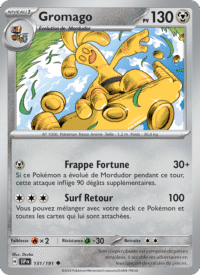 Gromago 131/252 Pokémon EV08 : Étincelles Déferlantes - Français