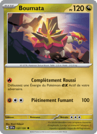Boumata 137/252 Pokémon EV08 : Étincelles Déferlantes - Français