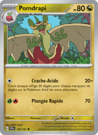 Pomdrapi 139/252 Pokémon EV08 : Étincelles Déferlantes - Français