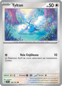 Tylton 148/252 Pokémon EV08 : Étincelles Déferlantes - Français
