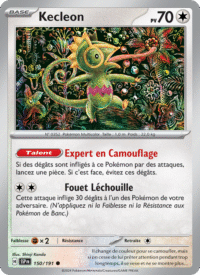 Kecleon 150/252 Pokémon EV08 : Étincelles Déferlantes - Français