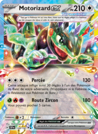 Motorizard-ex 159/252 Pokémon EV08 : Étincelles Déferlantes - Français