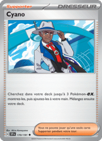 Cyano 170/252 Pokémon EV08 : Étincelles Déferlantes - Français