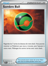 Sombre Ball 175/252 Pokémon EV08 : Étincelles Déferlantes - Français