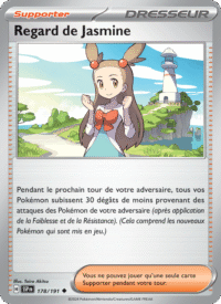 Regard de Jasmine 178/252 Pokémon EV08 : Étincelles Déferlantes - Français
