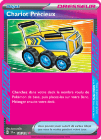 Chariot Précieux 185/252 Pokémon EV08 : Étincelles Déferlantes - Français