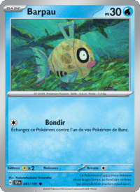 Barpau 041/252 Pokémon EV08 : Étincelles Déferlantes - Français