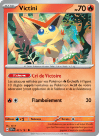 Victini 021/252 Pokemon EV08 : Étincelles Déferlantes - Français